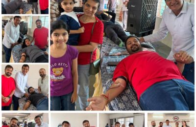 જન્મદિવસની અનોખી ઉજવણી: મેટોડામાં અક્ષયભાઈ ધામીના જન્મદિને રક્તદાન કેમ્પ યોજાયો, 140 બોટલ રકત એકત્રિત