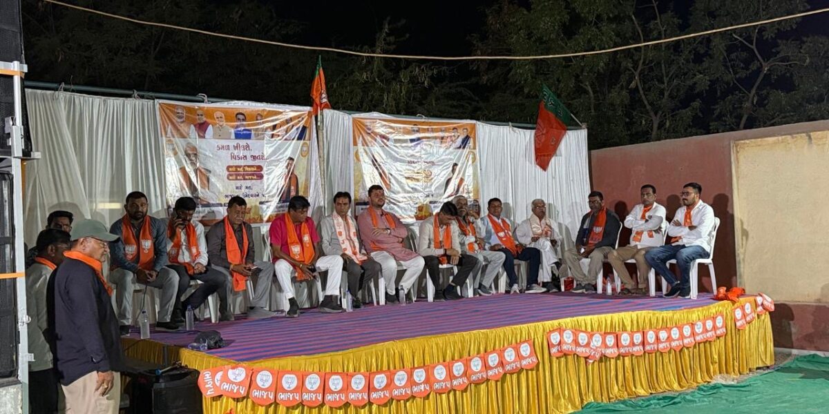 ચરાડવા બેઠક પર પ્રચાર તેજ, મતદારોમાં ઉત્સુકતા વધતી