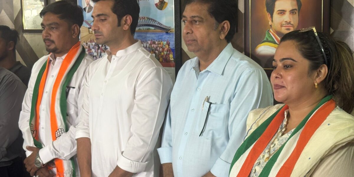અમદાવાદમાં કોંગ્રેસ મજબૂત: AAP અને MIMના દિગ્ગજ નેતાઓ વિધિવત રીતે કોંગ્રેસમાં જોડાયા
