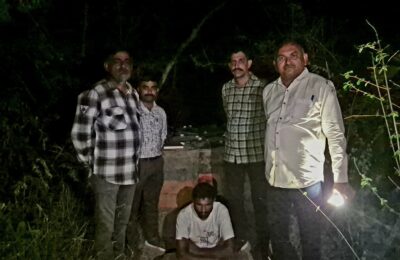 વાંકાનેર તાલુકામાં પ્રોહીબીશન ડ્રાઈવ દરમિયાન દેશી દારૂના આથા સાથે એક ઝડપાયો