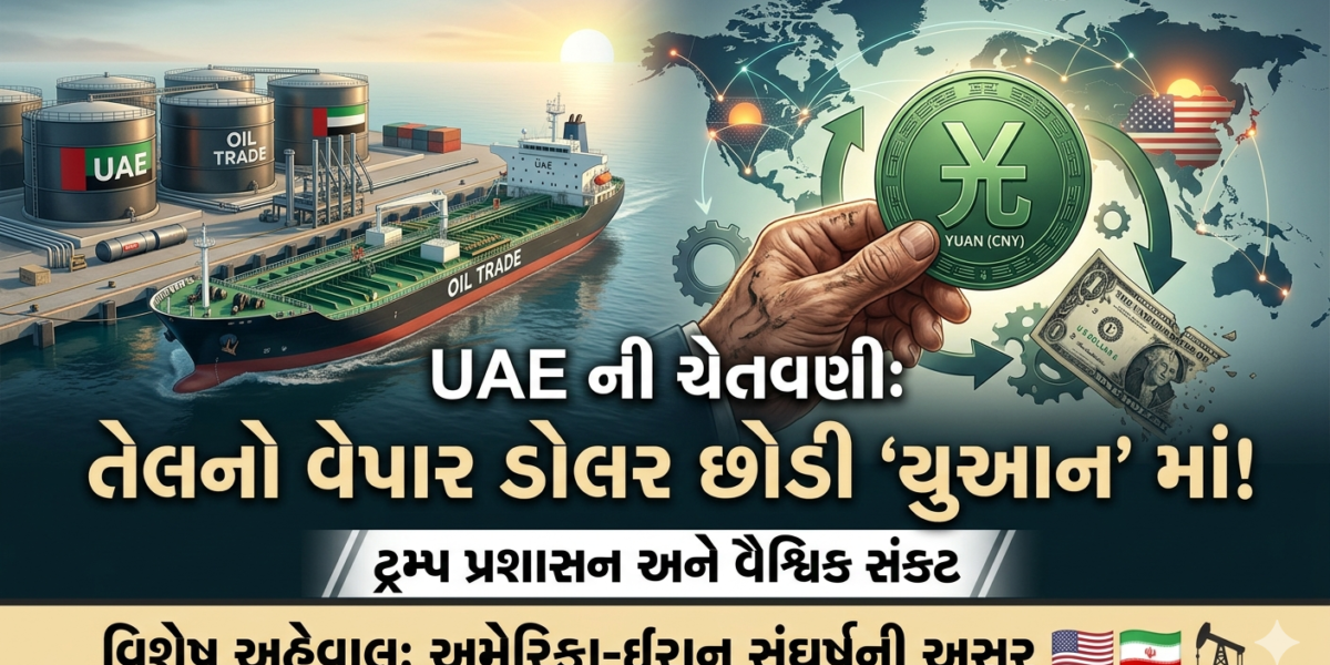 અમેરિકાને UAEની મોટી ચેતવણી: ડોલરના બદલે હવે ‘યુઆન’માં થઈ શકે છે તેલનો વેપાર!