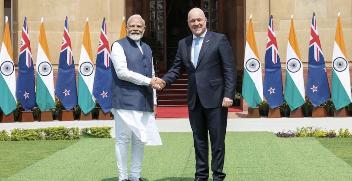 ભારત અને ન્યુઝીલેન્ડ વચ્ચે ઐતિહાસિક સમજૂતી: સોમવારે ‘ફ્રી ટ્રેડ એગ્રીમેન્ટ’ પર થશે હસ્તાક્ષર