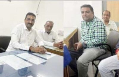 જિલ્લા પંચાયત સભ્ય સુમિતાબેન ચાવડાની લોકહિતની પહેલ પરાપીપળીયા રસ્તા સુધારણા માટે રજુઆત