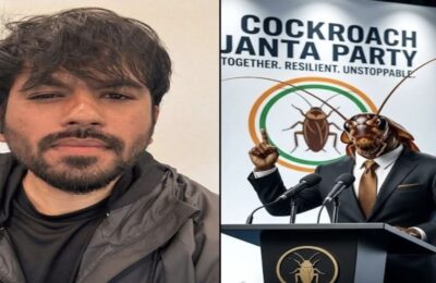 સોશિયલ મીડિયા પર ‘Cockroach Janta Party’નો ધૂમ ટ્રેન્ડ: જાણો શું છે આખો મામલો અને શા માટે Gen-Z થઈ રહ્યું છે ક્રેઝી!