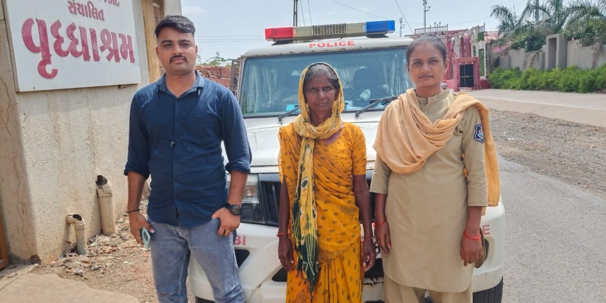 માનવતાનું મિસાલ બન્યું મોરબી શી-ટીમ: અસહાય વૃદ્ધ મહિલાને સુરક્ષિત રીતે વૃદ્ધાશ્રમ પહોંચાડી આપી નવી આશા