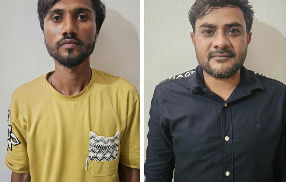 માળિયા મિયાણા પોલીસે હત્યાના ગુનામાં નાસતા ફરતા બે આરોપીઓને હથિયારો સાથે દબોચ્યા