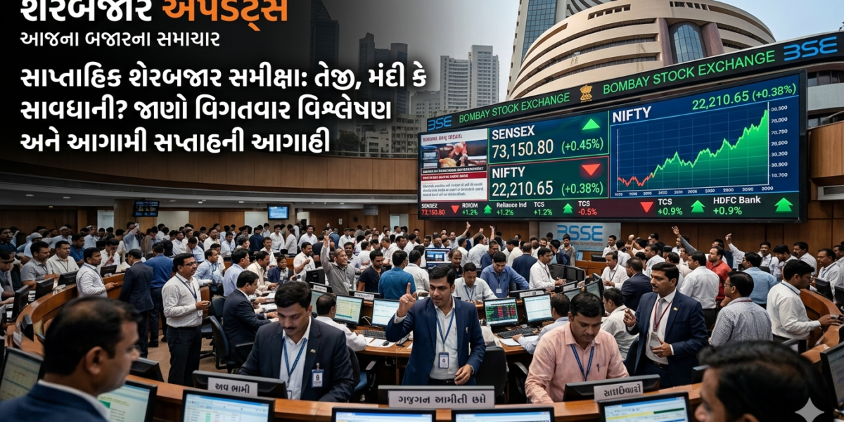 શેરબજાર સાપ્તાહિક સમીક્ષા: આ અઠવાડિયે બજારે કેવી ચાલ બતાવી અને હવે આગામી સપ્તાહમાં શું રાખવી અપેક્ષા?