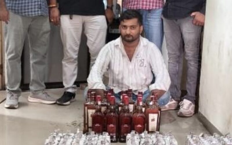 એક્શન મોડમાં મોરબી પોલીસ: વાંકાનેરના કણકોટમાંથી વિદેશી દારૂના જથ્થા સાથે ૨૪ વર્ષીય શખ્સ ઝડપાયો
