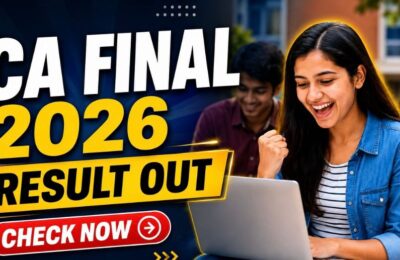 CA Final Result: સીએ ફાઇનલ પરીક્ષાનું પરિણામ જાહેર, સુરતના અક્ષત બેરીવાલે ઓલ ઈન્ડિયા 10મા રેન્ક મેળવી વગાડ્યો ડંકો