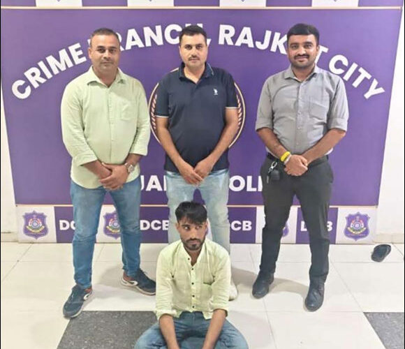 દિવાનપરા મચ્છો માતા મંદિર ચોરીનો કલાકોમાં ભેદ ઉકેલાયો ક્રાઇમ બ્રાન્ચની સતર્કતા અને ઝડપી તપાસથી રીઢો ગુનેગાર ઝડપાયો