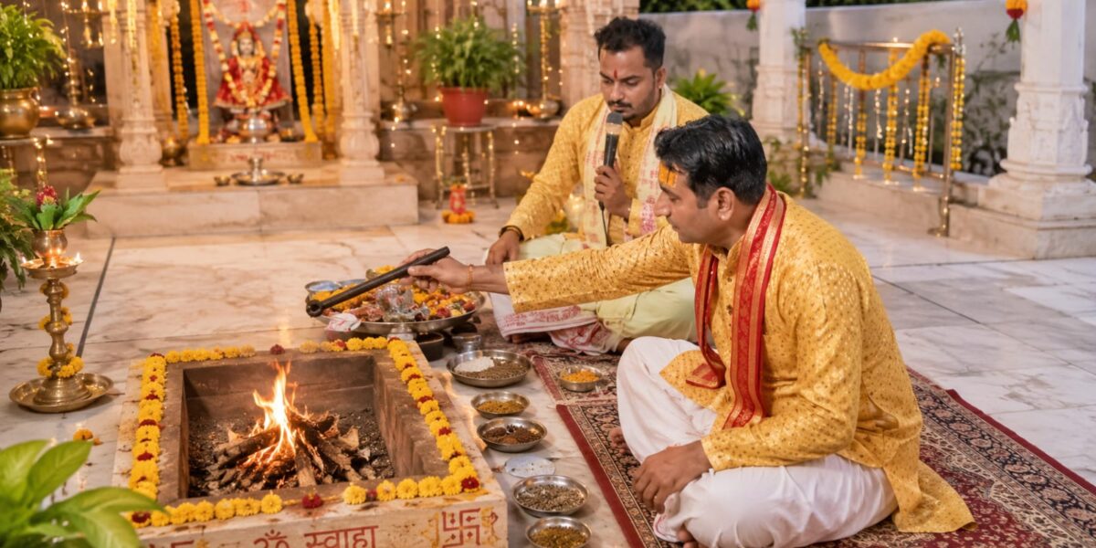 સૂકાતી ધરા, આકાશ તરફ આશાભરી નજર વીર વિદરકાના દીપકદાન ગઢવીએ હવન કરી ઇન્દ્રદેવને વરસાદ માટે કરી કરુણ પ્રાર્થના