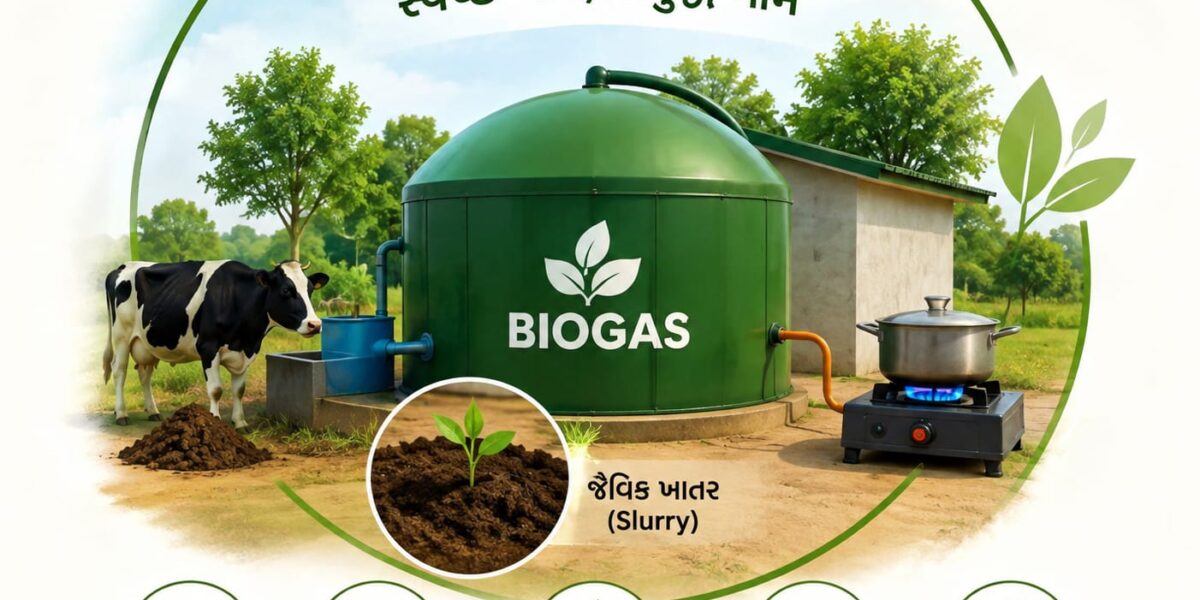 વાંકાનેર પંથકના ગ્રામ્ય વિસ્તારોમાં બાયોગેસથી ‘કચરામાંથી કંચન’ તરફની પહેલ