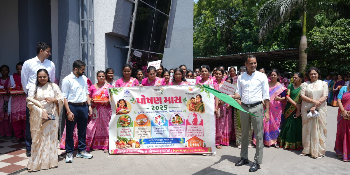 પોષણ માહ-2026માં ગુજરાત દેશભરમાં અગ્રેસર: 2.43 કરોડથી વધુ પ્રવૃત્તિઓ સંપન્ન; સ્થાનિક પૌષ્ટિક આહાર અને મિલેટ્સને પ્રોત્સાહન