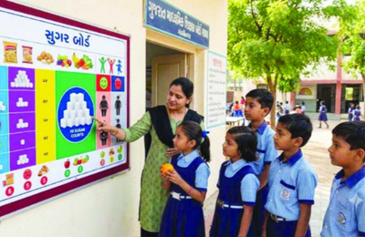 Gujarat School News: બાળકોમાં ડાયાબિટીસ અટકાવવા રાજ્યની તમામ શાળાઓમાં રચાશે ‘સુગર બોર્ડ’!